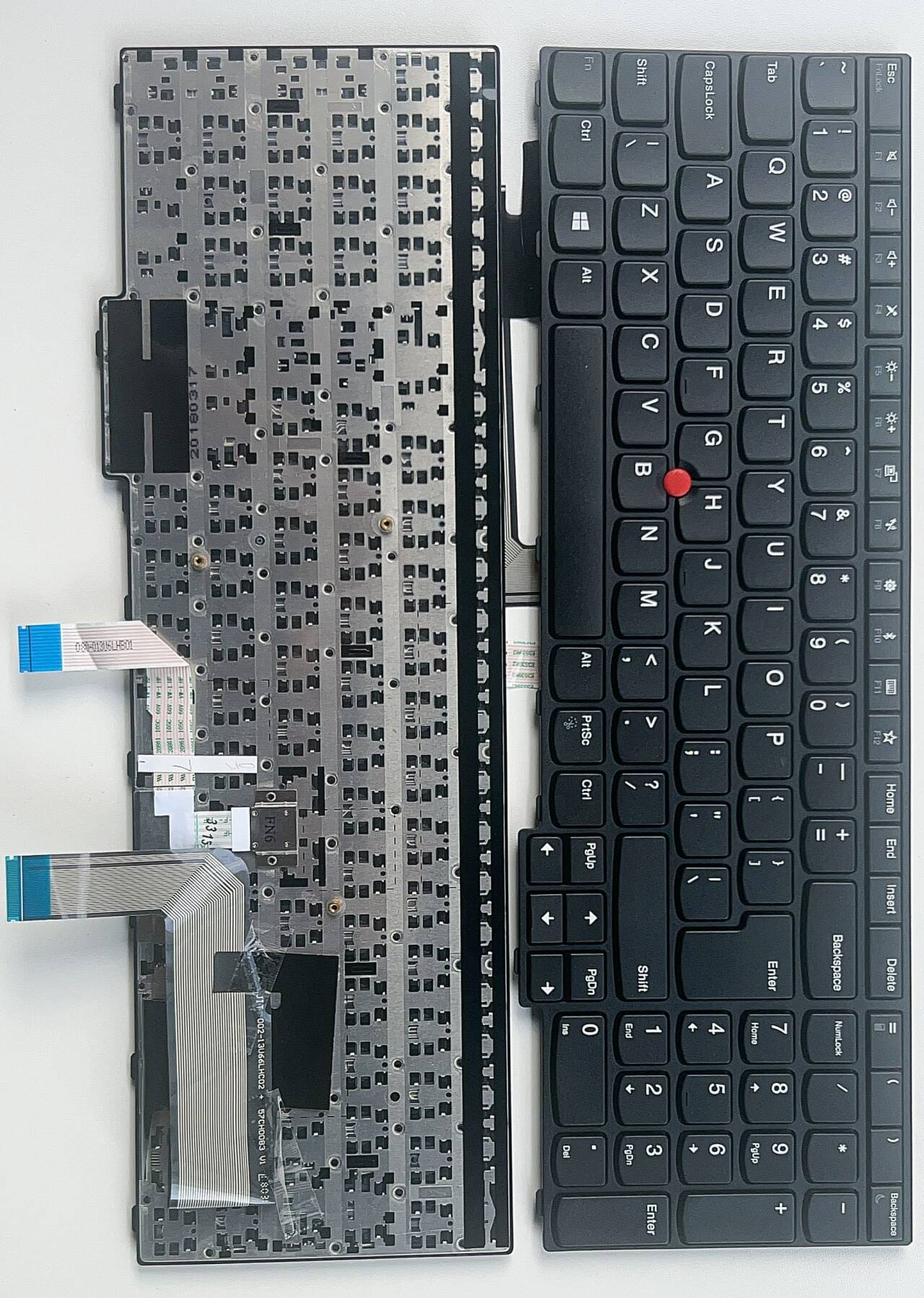 Picture of New Replacement Laptop Keyboard For IBM E570/E570C/E575 BLACK FRAME BLACK UI Layout